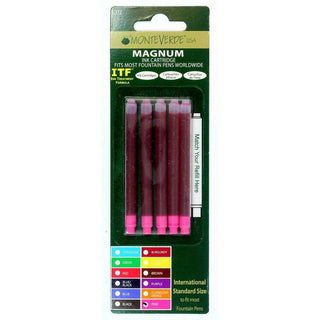 Monteverde Magnum Ink Cartridges - Pink
