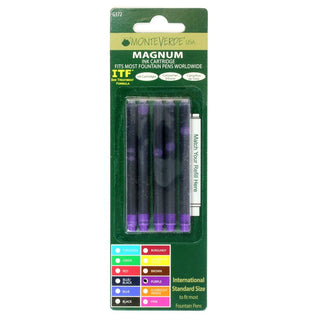 Monteverde Magnum Ink Cartridges - Purple