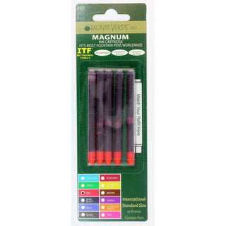 Monteverde Magnum Ink Cartridges - Red
