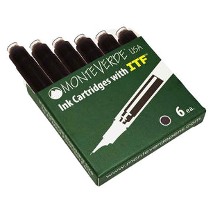 Monteverde Ink Cartridges - Burgundy (6 Pack)