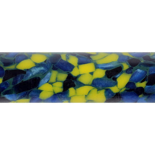 Navy Blue & Gold Acrylic Pen Blank