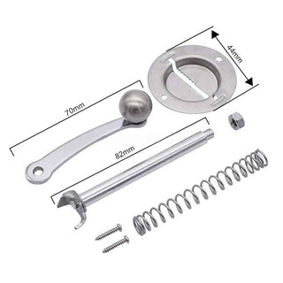 Nutmeg Grater Kit. Parts and size