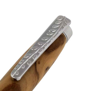 Olive Branch Pen Kit. Chrome Clip