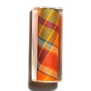 Orange Plaid Pen Blanks - Sierra Twist