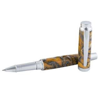 Commander Rollerball Pen Kit - Satin Chrome