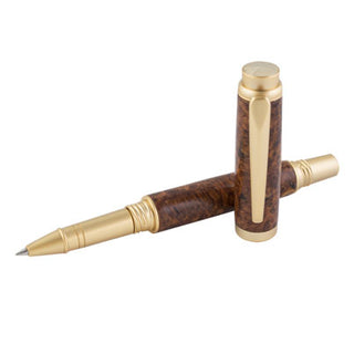 Commander Rollerball Pen Kit - Satin Gold