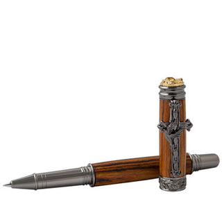 Amazing Grace Rollerball Pen Kit - Gunmetal & Gold