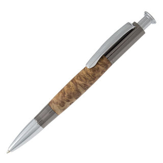 King Click Pen Kit - Gunmetal/Chrome