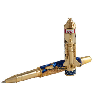 Shuttle Rollerball Pen Kit - 24kt Gold
