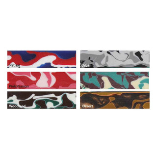 PSI Funline Camo Pen Blank Sampler Set - Group E - 16 Pen Blanks 5/8"