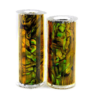 Paua Abalone Shell Pen Blank - Gold - Jr II Series