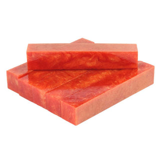 Peach Ice Cream RhinoPlastic Pen Blanks