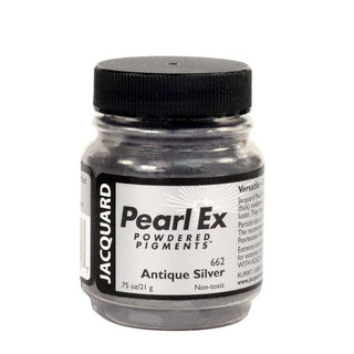 Pearl Ex Powdered Pigments .75 oz - Antique Silver