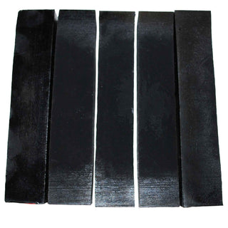 John Underhill handmade Alumilite pen blanks. Black