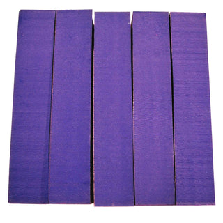 John Underhill handmade Alumilite pen blanks. Purple