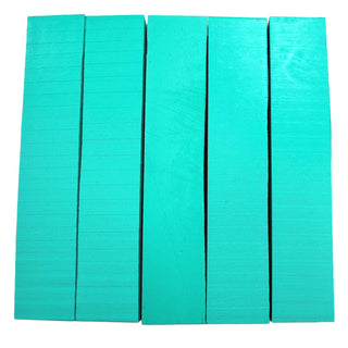 John Underhill handmade Alumilite pen blanks. Sea Green