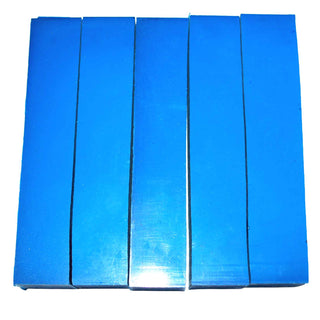 John Underhill handmade Alumilite pen blanks. Blue