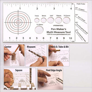 Pen Makers 7 in 1 Multi Measure Pen Turning Tool