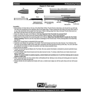 Precision Bolt Action Hobby Knife Kits