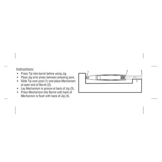 Press Perfect Jig for 7mm Mechanisms