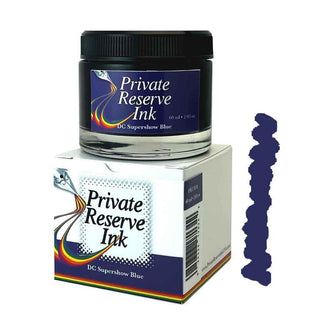 Private Reserve Bottled Ink 60ml - DC Supershow Blue