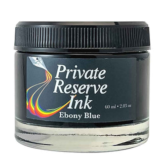 Private Reserve Bottled Ink 60ml - Ebony Blue