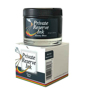Private Reserve Bottled Ink 60ml - Ebony Blue