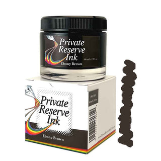 Private Reserve Bottled Ink 60ml - Ebony Brown