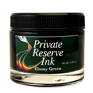 Private Reserve Bottled Ink 60ml - Ebony Green