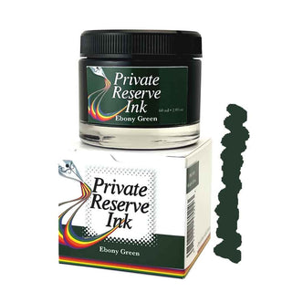 Private Reserve Bottled Ink 60ml - Ebony Green
