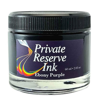Private Reserve Bottled Ink 60ml - Ebony Purple