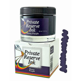 Private Reserve Bottled Ink 60ml - Ebony Purple
