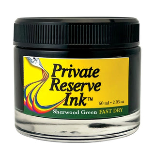 Private Reserve Bottled Ink 60ml - Fast Dry Sherwood Green
