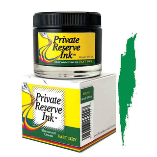 Private Reserve Bottled Ink 60ml - Fast Dry Sherwood Green