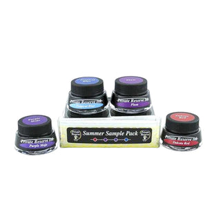 Private Reserve Bottled Ink - Summer Sample Pack (4 Bottles)