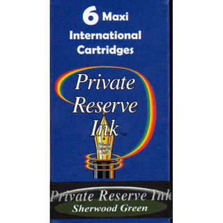 Private Reserve Maxi Ink Cartridges - Sherwood Green