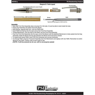 Professional Ballpoint Pen Kits