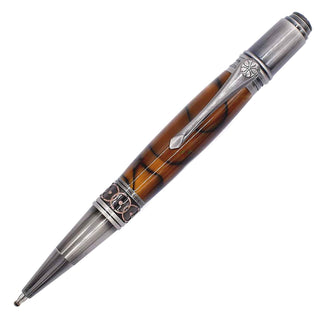ProX Art Deco Ballpoint Pen Kits. Gun Metal & Gun Metal. Gun Metal Clip