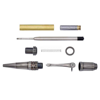 ProX Art Deco Ballpoint Pen Kits. GM & GM, GM clip. Parts lay out