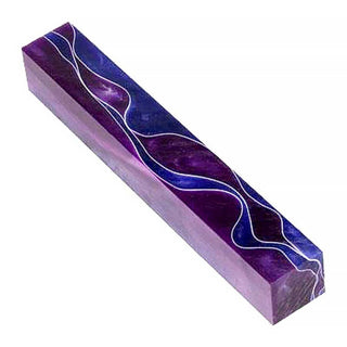 Purple & Lavender Lava Bright Pen Blank