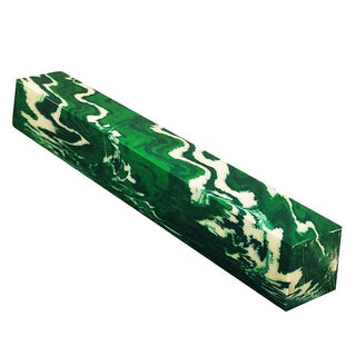 Quartz Style Pen Blank - Verde