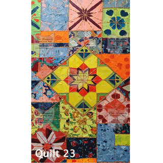 Quilting Pen Blank #23. Flat Image