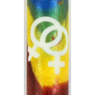Rainbow Woman Rotacrylic Pen Blank