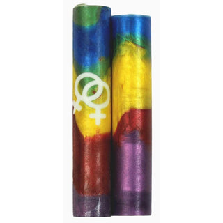 Rainbow Woman Rotacrylic Pen Blank