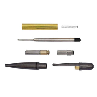 Regency Ballpoint Pen Kits. Satin Gin Metal Parts