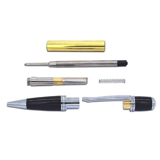 Regency XL Ballpoint Pen Kits. Chrome & BC Parts