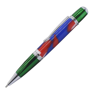 Regency XL Ballpoint Pen Kits Chrome & Green