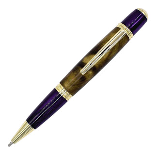 Regency XL Ballpoint Pen Kits. Purple & Gold