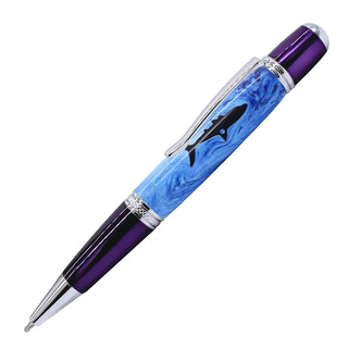 Regency XL Ballpoint Pen Kits. Purple & Chrome