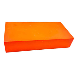 John's Alumilite Segmenting Blank. Orange